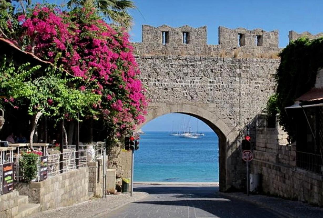 Casa Kastellania Villa Rhodes City Buitenkant foto
